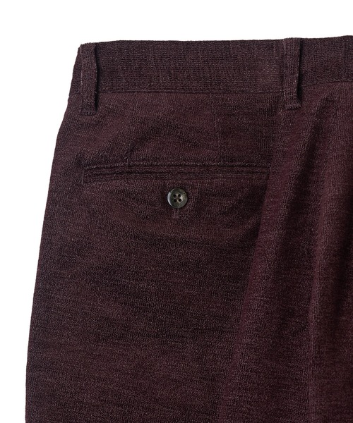 MEN'S BIGI（メンズビギ）の「杢コーデュロイクリースラインパンツ［ストレッチ］（スラックス・メンズ・ブラック/ワイン/ネイビー・01/03/04/02）」の21枚目の写真