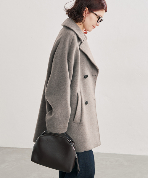 Spick & Span(スピックアンドスパン)の「《新色有り / 追加》TICCA / ティッカ ピーコート(ピーコート・レディース・ブラウン/ネイビー/ベージュ系その他・FREE)」の13枚目の写真