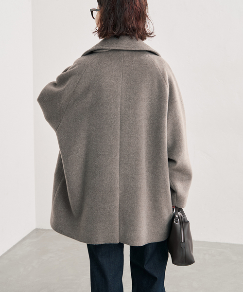 Spick & Span(スピックアンドスパン)の「《新色有り / 追加》TICCA / ティッカ ピーコート(ピーコート・レディース・ブラウン/ネイビー/ベージュ系その他・FREE)」の14枚目の写真
