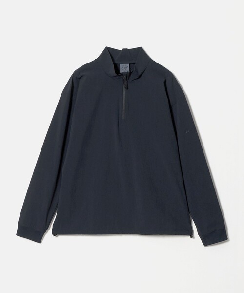 UNITED ARROWS GOLF(ユナイテッドアローズゴルフ)の「メンズ 360マスター クウォータージップ プルオーバー ストレッチ 撥水(その他トップス・メンズ・ネイビー/ブラック・XL/L/M)」の2枚目の写真