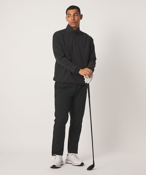 UNITED ARROWS GOLF(ユナイテッドアローズゴルフ)の「メンズ 360マスター クウォータージップ プルオーバー ストレッチ 撥水(その他トップス・メンズ・ネイビー/ブラック・XL/L/M)」の5枚目の写真