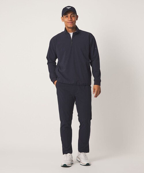UNITED ARROWS GOLF(ユナイテッドアローズゴルフ)の「メンズ 360マスター クウォータージップ プルオーバー ストレッチ 撥水(その他トップス・メンズ・ネイビー/ブラック・XL/L/M)」の7枚目の写真