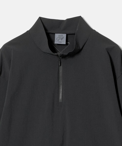 UNITED ARROWS GOLF(ユナイテッドアローズゴルフ)の「メンズ 360マスター クウォータージップ プルオーバー ストレッチ 撥水(その他トップス・メンズ・ネイビー/ブラック・XL/L/M)」の9枚目の写真