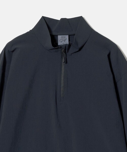 UNITED ARROWS GOLF(ユナイテッドアローズゴルフ)の「メンズ 360マスター クウォータージップ プルオーバー ストレッチ 撥水(その他トップス・メンズ・ネイビー/ブラック・XL/L/M)」の11枚目の写真