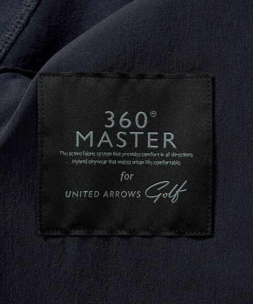 UNITED ARROWS GOLF(ユナイテッドアローズゴルフ)の「メンズ 360マスター クウォータージップ プルオーバー ストレッチ 撥水(その他トップス・メンズ・ネイビー/ブラック・XL/L/M)」の12枚目の写真