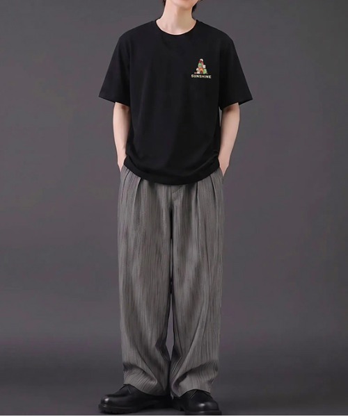 revertical(リバーティカル)の「キャットグラフィック バックプリント 半袖Tシャツ(Tシャツ/カットソー・メンズ・ブラック/ホワイト・MEDIUM/LARGE)」の11枚目の写真