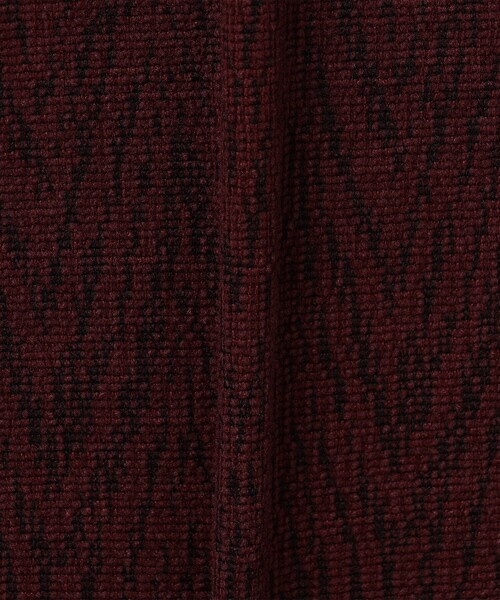 NICOLE selection(ニコルセレクション)の「シェブロン柄ブリスタージャカードクルー―ネックカットソー(Tシャツ/カットソー・メンズ・ネイビー/ホワイト/ブラック/ボルドー・M/XL/L)」の19枚目の写真