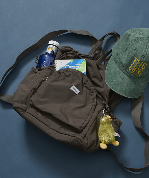 FREAK'S STORE(フリークスストア)の「限定展開 Columbia/コロンビア Byside 2Way Bag/バイサイド 2ウェイ バッグ(ショルダーバッグ・レディース・ブラウン/ブラック/サックスブルー・ONE SIZE)」の2枚目の写真