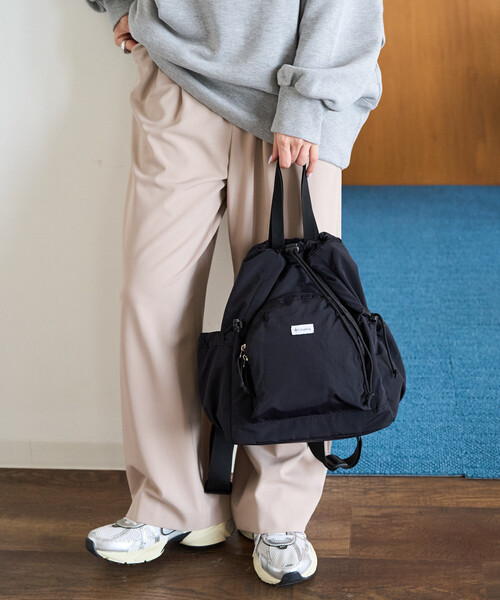 FREAK'S STORE(フリークスストア)の「限定展開 Columbia/コロンビア Byside 2Way Bag/バイサイド 2ウェイ バッグ(ショルダーバッグ・レディース・ブラウン/ブラック/サックスブルー・ONE SIZE)」の4枚目の写真