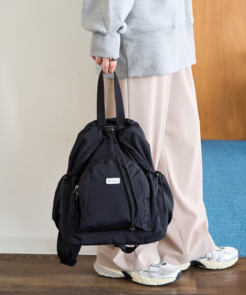 FREAK'S STORE(フリークスストア)の「限定展開 Columbia/コロンビア Byside 2Way Bag/バイサイド 2ウェイ バッグ(ショルダーバッグ・レディース・ブラウン/ブラック/サックスブルー・ONE SIZE)」の6枚目の写真