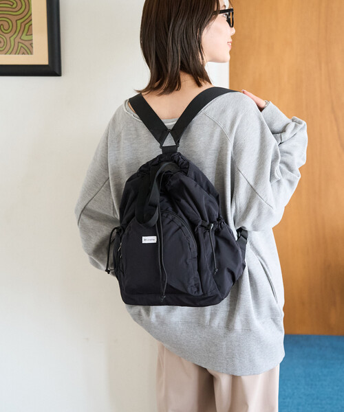 FREAK'S STORE(フリークスストア)の「限定展開 Columbia/コロンビア Byside 2Way Bag/バイサイド 2ウェイ バッグ(ショルダーバッグ・レディース・ブラウン/ブラック/サックスブルー・ONE SIZE)」の7枚目の写真