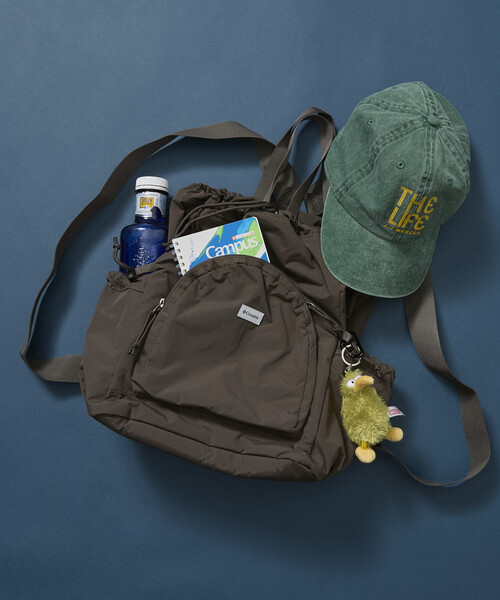 FREAK'S STORE(フリークスストア)の「限定展開 Columbia/コロンビア Byside 2Way Bag/バイサイド 2ウェイ バッグ(ショルダーバッグ・レディース・ブラウン/ブラック/サックスブルー・ONE SIZE)」の15枚目の写真