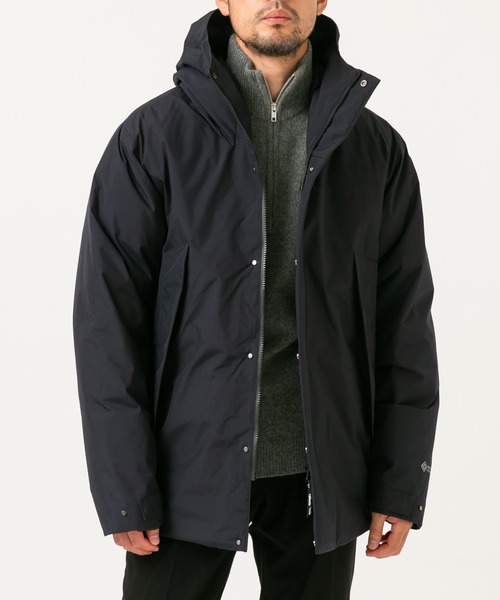 URBAN RESEARCH ROSSO MEN(アーバンリサーチロッソメン)の「『別注』+phenix WINDSTOPPER by GORE-TEX LABS ダウンジャケット(ダウンジャケット/コート・メンズ・ブラック/ブラウン/ネイビー・MEDIUM/LARGE/X-LARGE/SMALL)」の4枚目の写真