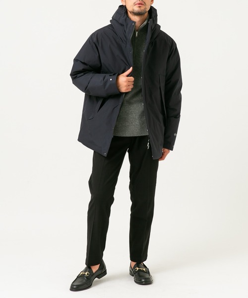 URBAN RESEARCH ROSSO MEN(アーバンリサーチロッソメン)の「『別注』+phenix WINDSTOPPER by GORE-TEX LABS ダウンジャケット(ダウンジャケット/コート・メンズ・ブラック/ブラウン/ネイビー・MEDIUM/LARGE/X-LARGE/SMALL)」の7枚目の写真