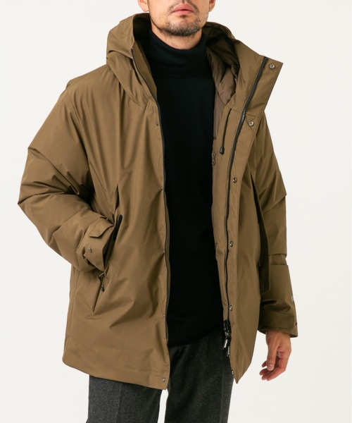 URBAN RESEARCH ROSSO MEN(アーバンリサーチロッソメン)の「『別注』+phenix WINDSTOPPER by GORE-TEX LABS ダウンジャケット(ダウンジャケット/コート・メンズ・ブラック/ブラウン/ネイビー・MEDIUM/LARGE/X-LARGE/SMALL)」の8枚目の写真