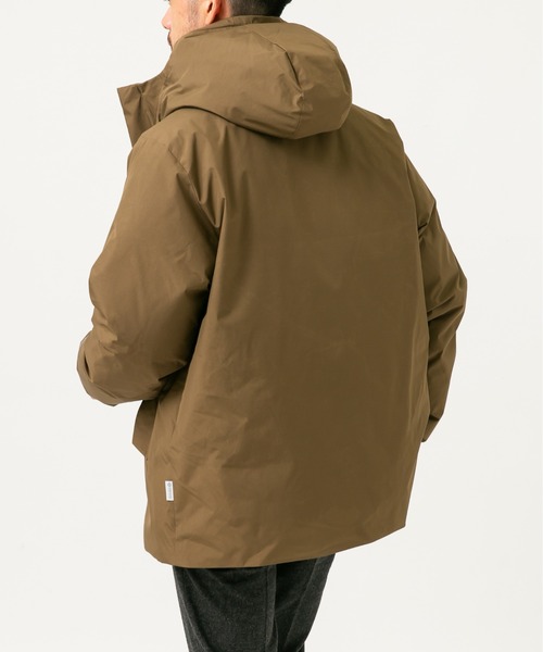 URBAN RESEARCH ROSSO MEN(アーバンリサーチロッソメン)の「『別注』+phenix WINDSTOPPER by GORE-TEX LABS ダウンジャケット(ダウンジャケット/コート・メンズ・ブラック/ブラウン/ネイビー・MEDIUM/LARGE/X-LARGE/SMALL)」の9枚目の写真