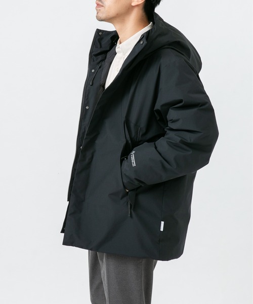 URBAN RESEARCH ROSSO MEN(アーバンリサーチロッソメン)の「『別注』+phenix WINDSTOPPER by GORE-TEX LABS ダウンジャケット(ダウンジャケット/コート・メンズ・ブラック/ブラウン/ネイビー・MEDIUM/LARGE/X-LARGE/SMALL)」の13枚目の写真