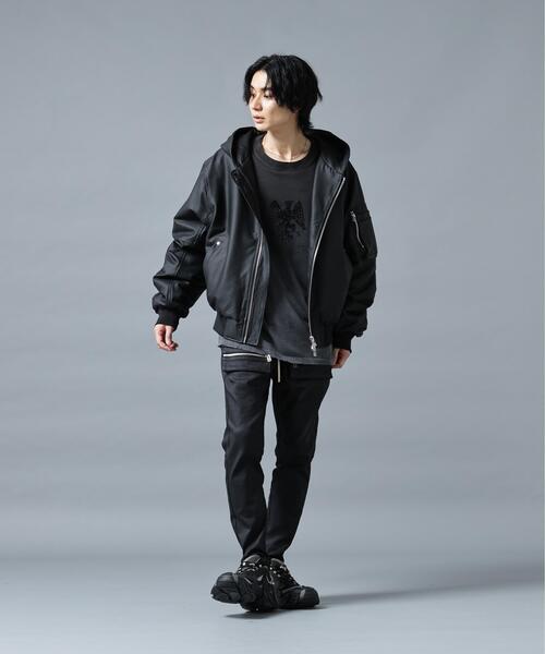 DANKE SCHON(ダンケシェーン)の「DankeSchon/ダンケシェーン/PU COATING HOOD BLOUSON(ブルゾン・メンズ・ブラック系その他・M/L)」の5枚目の写真