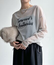 【WEB限定】シアーロゴTEE