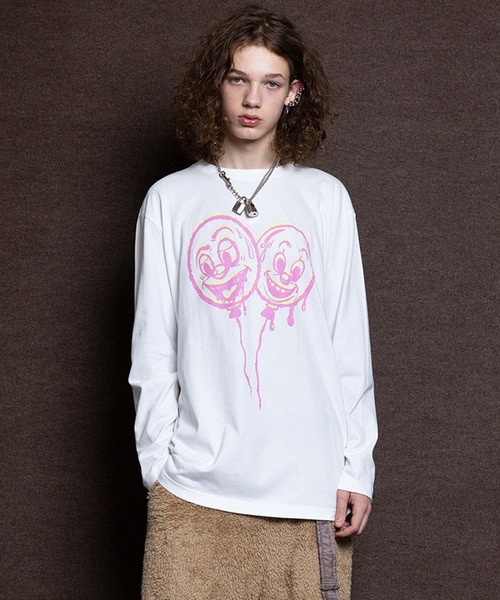 MILKBOY(ミルクボーイ)の「FLOAT L.S. Tシャツ(Tシャツ/カットソー・レディース・A/C/B・L/M)」の1枚目の写真