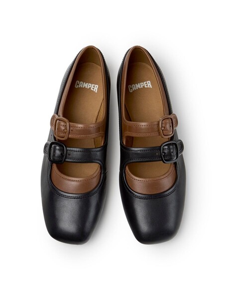 CAMPER（カンペール）の「[カンペール] CASI MYRA / フラットシューズ（パンプス・レディース・ブラック・25.0cm/23.0cm/25.5cm/23.5cm/24.0cm）」の4枚目の写真