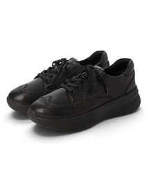 ウイングチップボリュームスニーカー