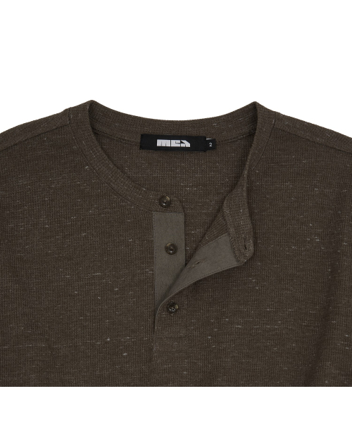MEA（メア）の「サーマルポケットロングスリーブ [ブラウン]（Tシャツ/カットソー・レディース・その他・2/03）」の3枚目の写真
