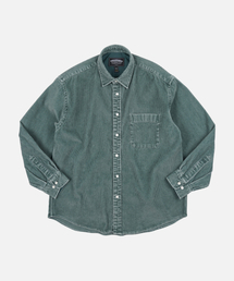 PIGMENT 8W CORDUROY SHIRT 002 _ MINT