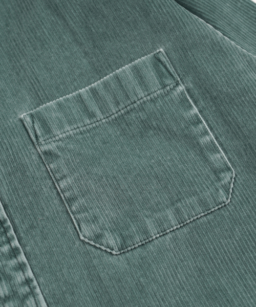 FRIZMWORKS(フリズムワークス)の「PIGMENT 8W CORDUROY SHIRT 002 _ MINT(シャツ/ブラウス・メンズ・その他・SMALL/MEDIUM/LARGE/X-LARGE)」の4枚目の写真