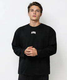 LEADEN（リーデン）の「LDNロゴ オーバーフィット 長袖Tシャツ[ブラック]（Tシャツ/カットソー）」