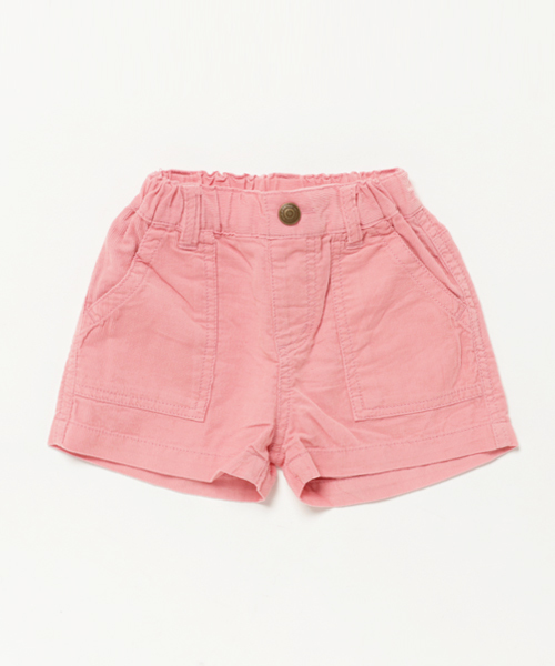 BRANSHES（ブランシェス）の「コーデュロイショートパンツ（その他パンツ・キッズ・ブラック/ピンク・150cm/90cm/120cm/80ｃｍ/130cm/100cm/110cm/140cm）」の2枚目の写真