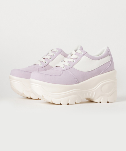 WC（ダブル シー）の「WC/ライン厚底スニーカー（スニーカー・レディース・ブラック/ライトピンク/パープル/ホワイト・LARGE/MEDIUM）」の19枚目の写真