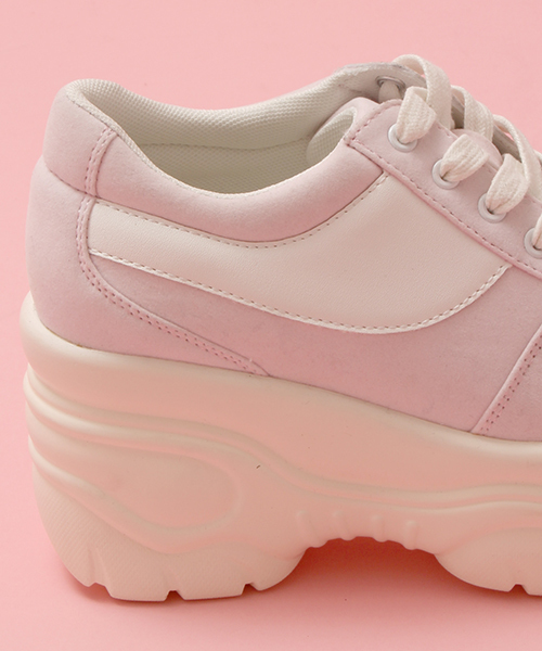 WC（ダブル シー）の「WC/ライン厚底スニーカー（スニーカー・レディース・ブラック/ライトピンク/パープル/ホワイト・LARGE/MEDIUM）」の15枚目の写真