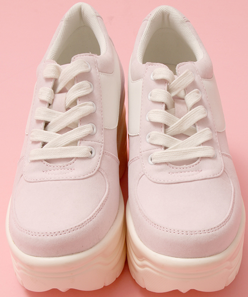 WC（ダブル シー）の「WC/ライン厚底スニーカー（スニーカー・レディース・ブラック/ライトピンク/パープル/ホワイト・LARGE/MEDIUM）」の21枚目の写真