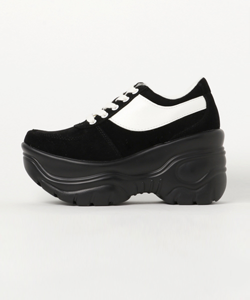 WC（ダブル シー）の「WC/ライン厚底スニーカー（スニーカー・レディース・ブラック/ライトピンク/パープル/ホワイト・LARGE/MEDIUM）」の5枚目の写真