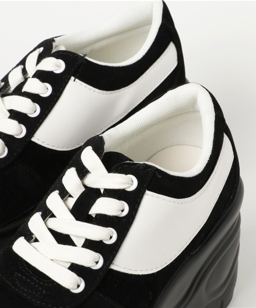 WC（ダブル シー）の「WC/ライン厚底スニーカー（スニーカー・レディース・ブラック/ライトピンク/パープル/ホワイト・LARGE/MEDIUM）」の10枚目の写真