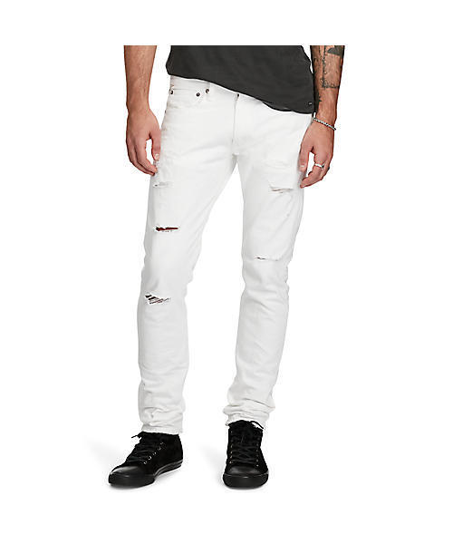 Denim & Supply Ralph Lauren(デニムアンドサプライラルフローレン)の「D&S プロスペクト スリム ジーンズ(デニムパンツ・メンズ・ホワイト・30/30/27/30/34/32/28/32/31/32/32/30/36/32)」の5枚目の写真