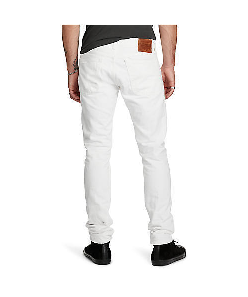 Denim & Supply Ralph Lauren(デニムアンドサプライラルフローレン)の「D&S プロスペクト スリム ジーンズ(デニムパンツ・メンズ・ホワイト・30/30/27/30/34/32/28/32/31/32/32/30/36/32)」の3枚目の写真