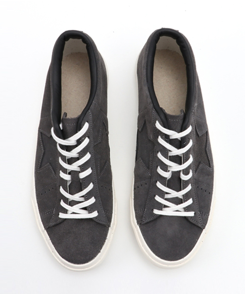 JACKROSE（ジャックローズ）の「スウェードスターシューレーススニーカー（スニーカー・メンズ・グレー/ブラック/ベージュ・L/M）」の8枚目の写真