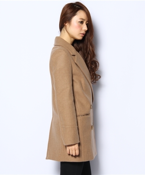 Another Edition（アナザーエディション）の「AE Wソフトメルトン ステラ CT（その他アウター・レディース・ブラック/ベージュ・SMALL/MEDIUM）」の3枚目の写真