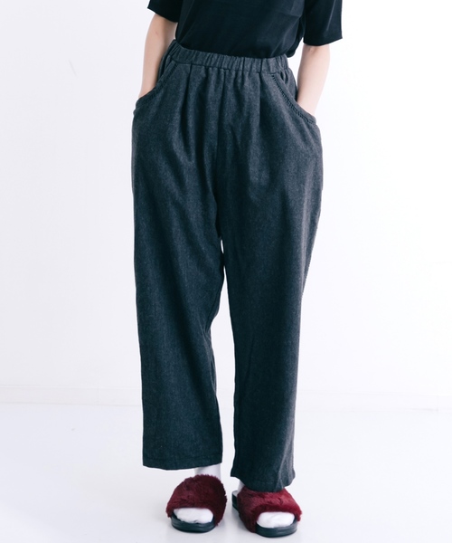 MERLOT（メルロー）の「パンツ7188（その他パンツ・レディース・ブラウン/チャコールグレー/カーキ・FREE）」の2枚目の写真