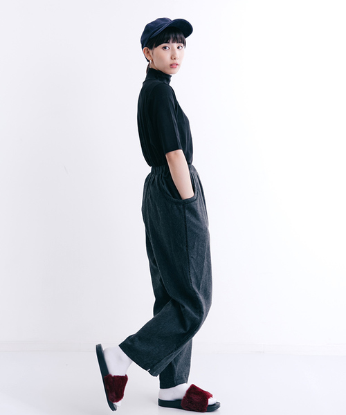 MERLOT（メルロー）の「パンツ7188（その他パンツ・レディース・ブラウン/チャコールグレー/カーキ・FREE）」の9枚目の写真