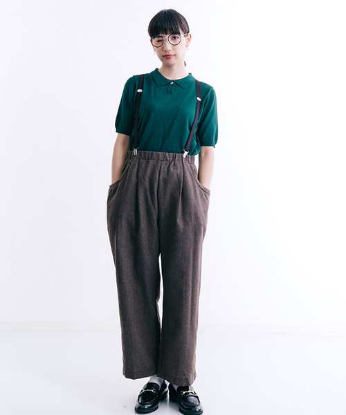 MERLOT（メルロー）の「パンツ7188（その他パンツ・レディース・ブラウン/チャコールグレー/カーキ・FREE）」の6枚目の写真