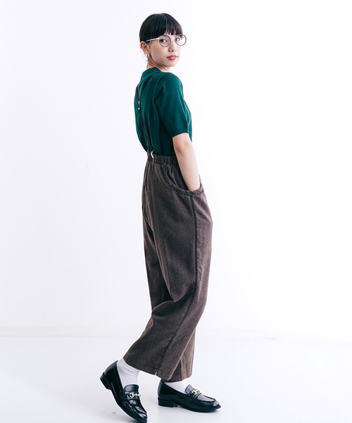 MERLOT（メルロー）の「パンツ7188（その他パンツ・レディース・ブラウン/チャコールグレー/カーキ・FREE）」の5枚目の写真