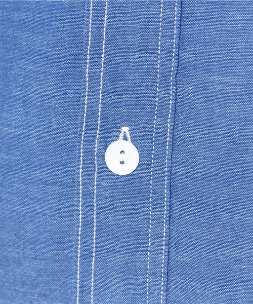 BEAMS（ビームス）の「SUGARCANE / ベタCHAMBRAY（シャツ/ブラウス・メンズ・ネイビー・MEDIUM/LARGE）」の6枚目の写真
