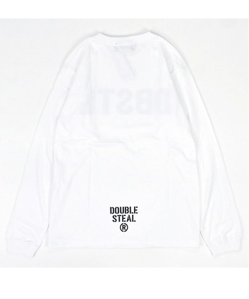 DOUBLE STEAL（ダブルスティール）の「5 LOGO 長袖Tシャツ（Tシャツ/カットソー・メンズ・ホワイト/ブラック・MEDIUM/LARGE/X-LARGE/XX-LARGE）」の4枚目の写真