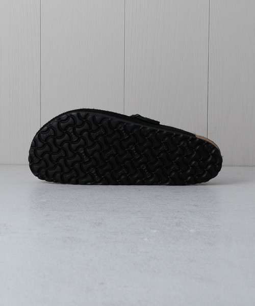 BIRKENSTOCK(ビルケンシュトック)の「<BIRKENSTOCK>BOSTON FUR BLACK/サンダル(サンダル・メンズ・ブラック・41/40/42)」の6枚目の写真