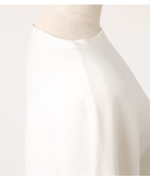PEGGY LANA（ペギーラナ）の「Round Shoulder Knit Top（ニット/セーター・レディース・ホワイト/ライム/ネイビー・FREE）」の8枚目の写真