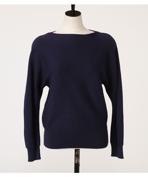 PEGGY LANA（ペギーラナ）の「Round Shoulder Knit Top（ニット/セーター・レディース・ホワイト/ライム/ネイビー・FREE）」の11枚目の写真