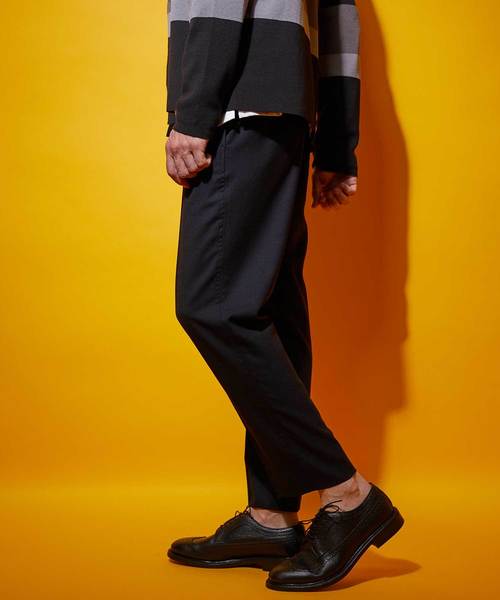 UNITED TOKYO（ユナイテッドトウキョウ）の「アンクルTWストレッチテーパードパンツ（その他パンツ・メンズ・ブラック/グリーン・1/2/3）」の4枚目の写真